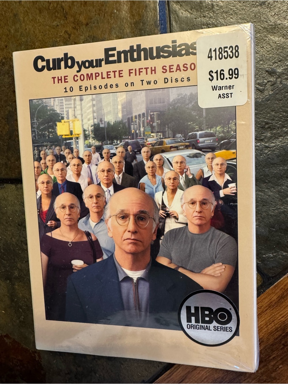 🆕 Curb Your Enthusiasm: The Complete Fifth Season DVD Set in plastic